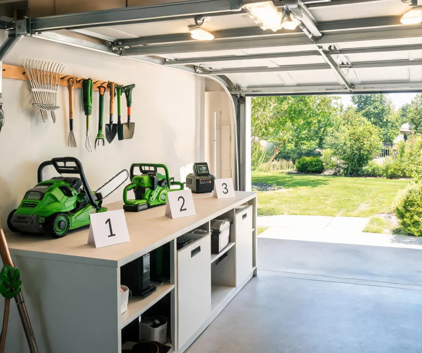 Ego cordless mower chainsaw and battery setup steps