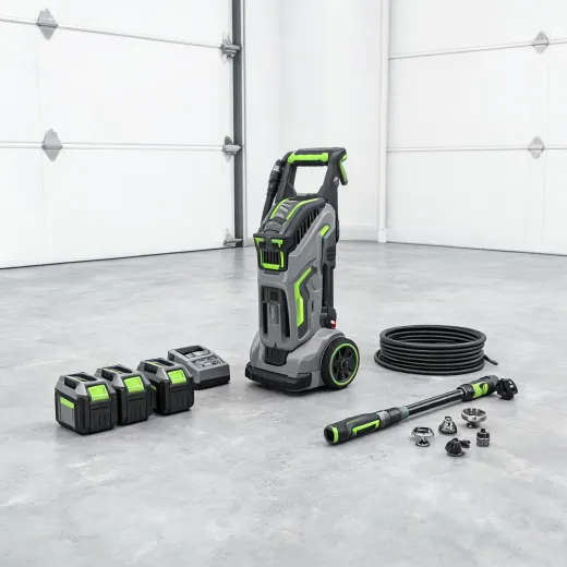 Battery and pressure washer kit